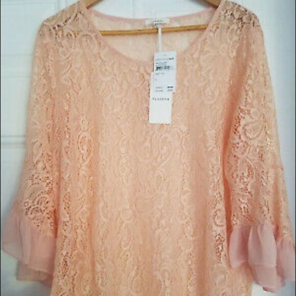 ✨Pleione Lace bell sleeve top✨ - Picture 3 of 6